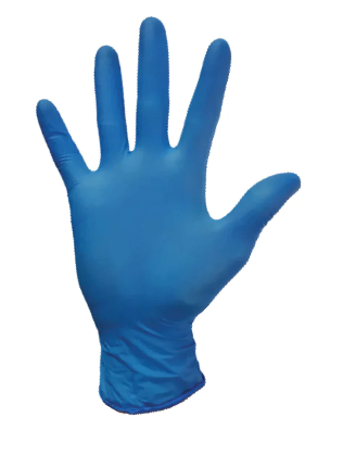 Blue Nitrile Gloves, Disposable Gloves, Comfortable, Powder Free, Latex Free